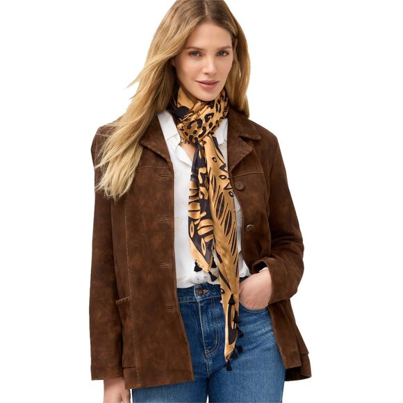 Johnny Was Laurel Canyon Lola Cozy Blanket Reversible Floral Gold Black Home NEW - Picture 5 of 6